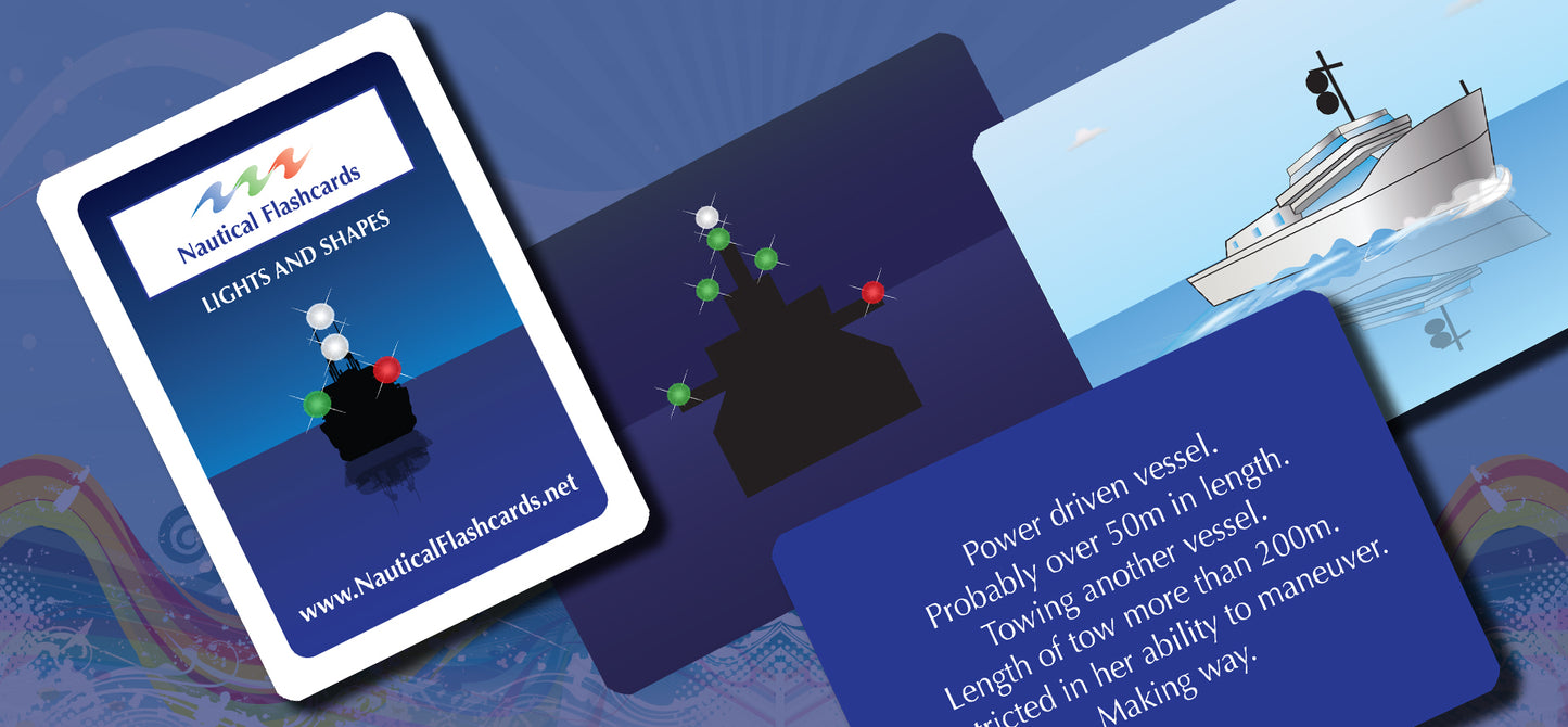 Nautical Flashcards - Lights & Shapes